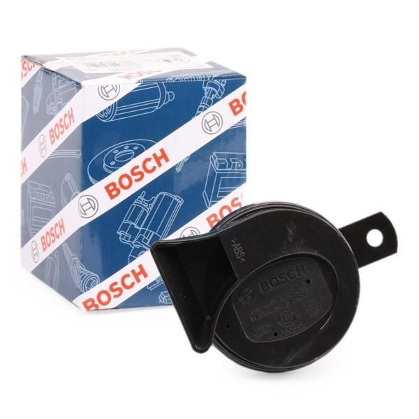 9320335208 Korna Ec6-C. Tek. 12V. 60W. 500 Hz. Siyah. Trompetli. Bosch 0986Ah0745