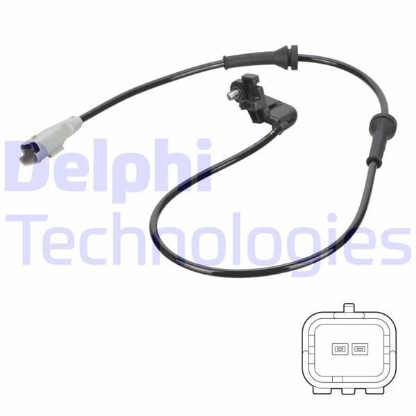 Abs Devir Sensörü Arka Peugeot P307 03>12 Cıtroen C4 04>11 Delphı Ss20763