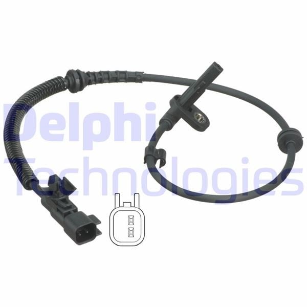 Abs Hız Sensörü Arka; Sağ Chevrolet Aveo 1.4 03/11> Delphı Ss20362