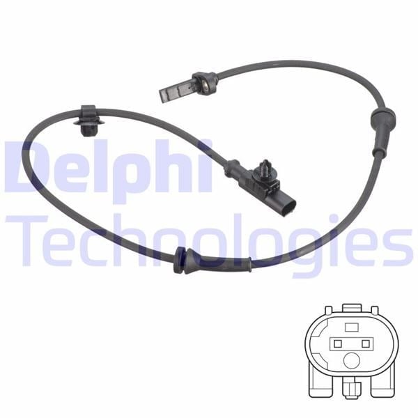 Abs Hız Sensörü Cıtroen C1-107 06-2005-09-2014 Delphı Ss20786