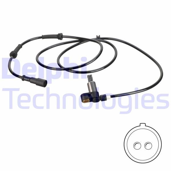 Abs Sensörü Clio 02-1998> Delphı Ss20749