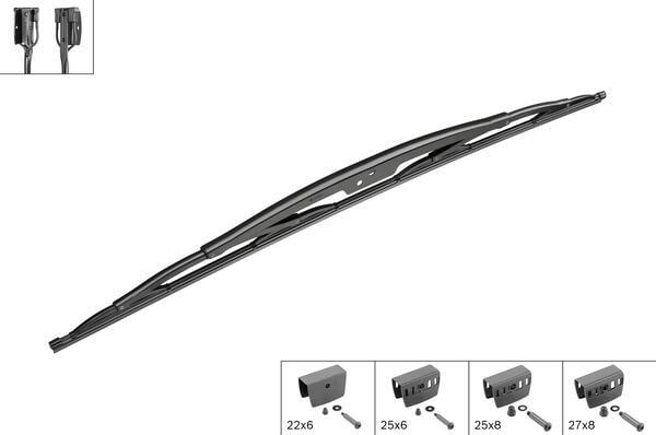 Ağırvasıta Twin Silecek 1000 Mm N 100 Bosch 3397018199