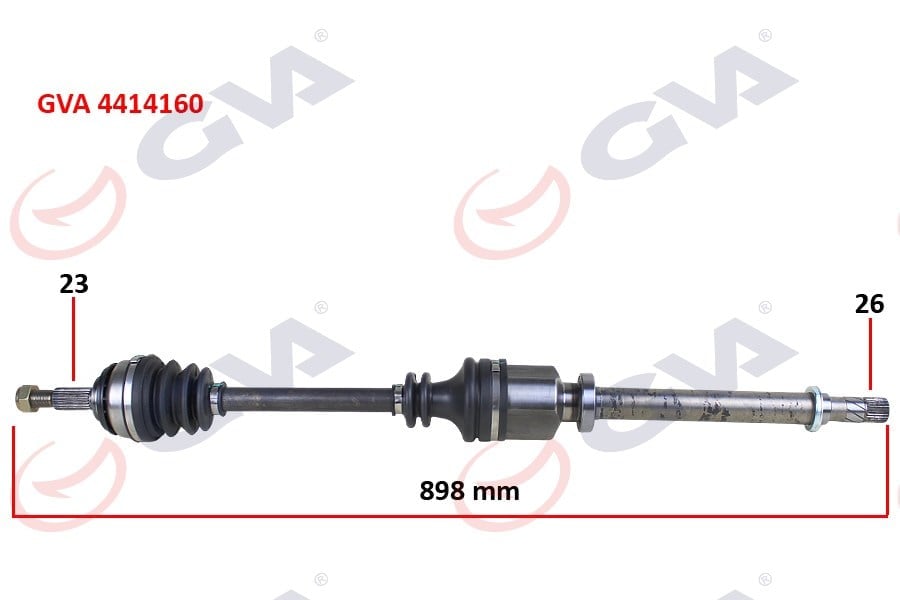 Aks Ön Sağ Clıo Iıı-Modus 1.4-1.6-1.5 Dcı 05 > Logan Mcv 1.4-1.6-1.5Dci 07 > Gva 4414160