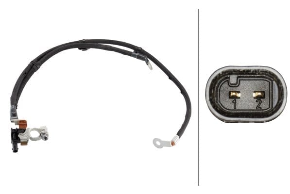 Akü Yönetimi Sensörü.12V.Citro N C3-C4-C-Elys E-Ds3/Opel Crossland/Peugeot 208-301-2008 Hella 6Pk010544921