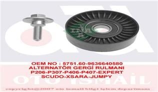 Alternatör Gergi Rulmanı P206-P307-P406-P407-P607-P807-Expert-C5-C8-Jumpy 1.8 16V-2.0 16V-2.0-2.2 Psa 5751.60