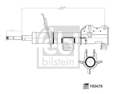 Amortısor On Gazlı Mercedes Vıto W639 03> Febı 193479