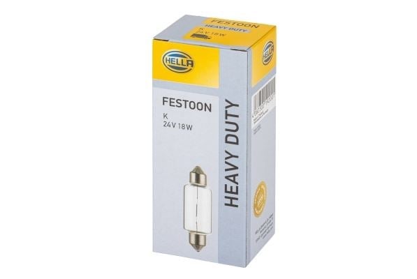 Ampul 24V 18W Universal Hella 8Gm002091241