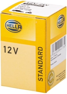 Ampul Gösterge Aydınlatması Standard 12V Halojen 10 Lu Universal Hella 8Gp009716002