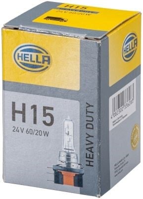 Ampul H15 20/60 W 24 V 64177-H15-168119241-64177-64177-64177------ Hella 8Gj168119241