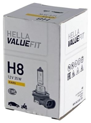 Ampul Sis Fari 12V 35W H8 Halojen Pgj19 1 Hella 8Gh242632151
