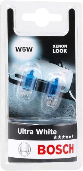 Ampul Ultra White 4200K W5w 12 V 5 W W2.1X9.5D Bosch 1987301098