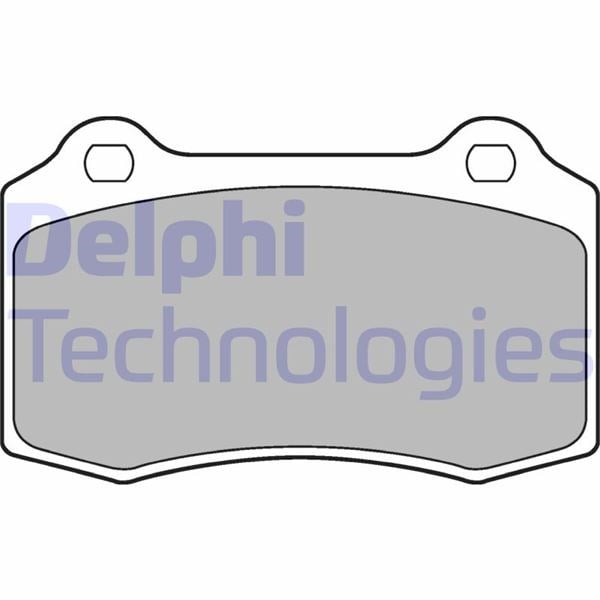 Arka Balata P208 12 16Gti 13 > Ds3 10 > Volvo S60 I R 2.5T 03-10 V70 Iı 03-10 S-Ytpe Xj 02-09 Delphı Lp1700