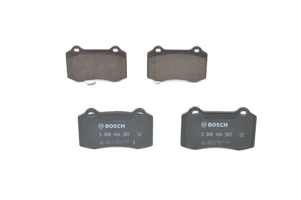 Arka Balata P208 12 16Gti 13 > Ds3 10 > Volvo S60 I R 2.5T 03-10 V70 Iı 03-10 S-Ytpe Xj 02-09 Bosch 0986494393