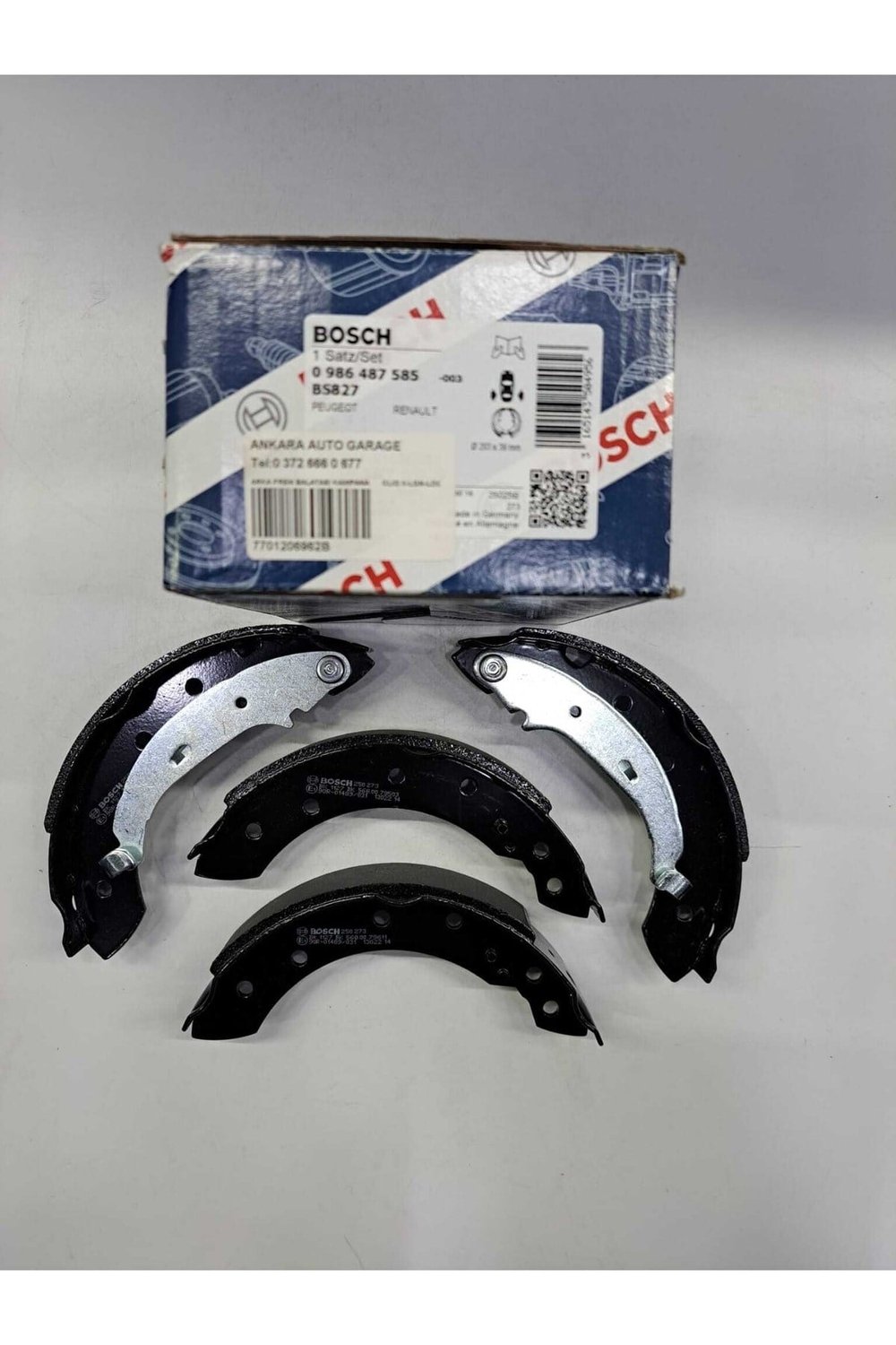 Arka Fren Balata Clio Iı Logan Laguna I Twingo I Saxo Xsara P106 P206 P306 Symbol I Iı 0986487585