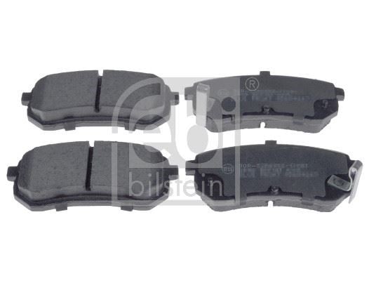 Arka Fren Balata Hyundaı İ10 1.0L 1.1L 08-13 / Kıa Pıcanto 1.0L 1.1L 05-11 - Aşınma İkaz Soketli Febı 116346