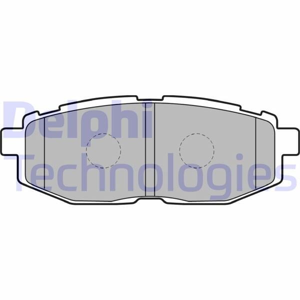Arka Fren Balata Subaru Forester 2.0L Ej20 X Sg 03-08 2.0L Ee20 Sj 13-> / Brz 2.0L Fa20 Zc6 12-> / Trıbeca 3.0L Ez30 B9 05-> Delphı Lp2076