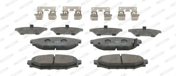 Arka Fren Balata Subaru Forester 2.0L Ej20 Sh Benzinli 08-13 / Impreza 1.5L Ej15 Awd Ge3 06-> / Outb Ack 2.0L 2.5L 03-> / Legacy 2.0L Ej20 Ee20z Bl 03-09 Ferodo Fdb1947