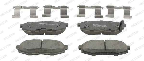 Arka Fren Balata Subaru Forester 2.0L Ej20 X Sg 03-08 2.0L Ee20 Sj 13-> / Brz 2.0L Fa20 Zc6 12-> / Trıbeca 3.0L Ez30 B9 05-> Ferodo Fdb4187
