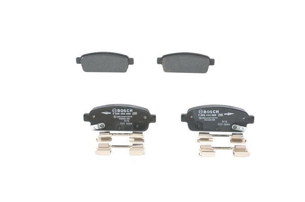Arka Fren Balatası Astra J 09> Mokka 12> Zafıra C 12> Cruze 09> Trax 11> Aveo Hb 13> Bosch 0986494666