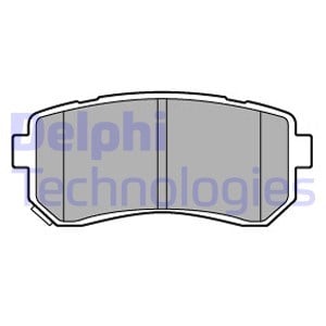 Arka Fren Balatası Hyundaı-Kıa İ30-İx35-Ceed-Pro Ceed 06/2013> Delphı Lp3576