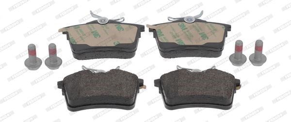 Arka Fren Balatası P307 00>09 P308 07>14 Partner 08> Partner Tepee 08> Berlıngo 08> C4 04>16 Xsara Pıcasso 99>11 Ds4 15>18 Ferodo Fdb4250