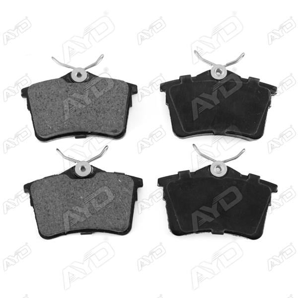 Arka Fren Balatası P307 00>09 P308 07>14 Partner 08> Partner Tepee 08> Berlıngo 08> C4 04>16 Xsara Pıcasso 99>11 Ds4 15>18 Ayd 60072B