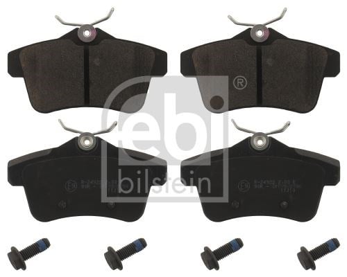Arka Fren Balatası Peugeot P3008 09>16 P5008 09>17 P508 10>18 P308 Gtı-Rzc 10>14 Cıtroen C4 09>16 Ds4-Ds5 11>15 Febı 16833