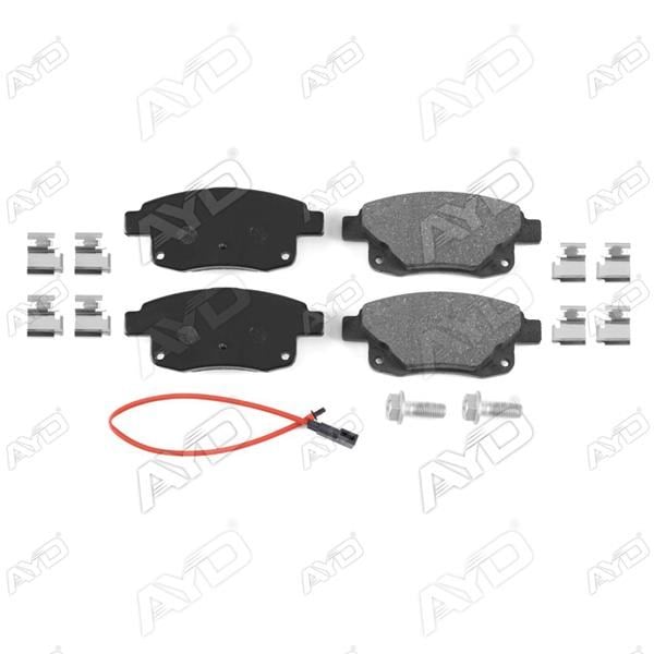 Arka Fren Balatası Transıt V347-V348 06>11 Fıslı Ayd 60061C