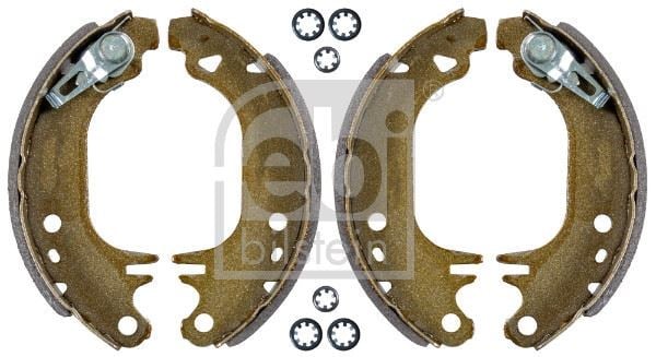 Arka Fren Pabuç Balata Peugeot P106 91>04 P205 83>98 P309 86>93 Cıtroen Saxo 96>04 Ax 86>98 180X30m M Febı 170881