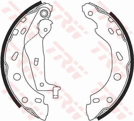 Arka Papuç Balata Smart Cabrıo 0.6-0.7 00-04 Fortwo 1.0T 07 > Trw Gs8685