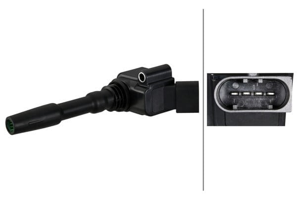 Ateşleme Bobini 12V 4-Kutuplu Vw Group Hella 5Da358168821