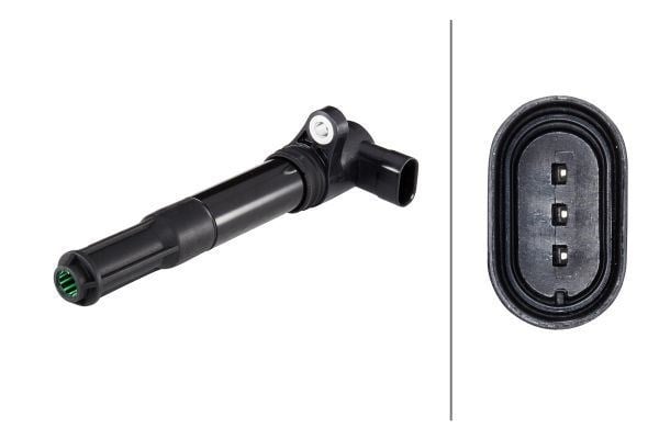 Ateşleme Bobini Kalem Fıat 500 12> Bravo Iı 08>14 Doblo 10> Egea 16> Alfa Romeo Mıto 08>13 0.9T 1 .2 1.4 Hella 5Da193175761