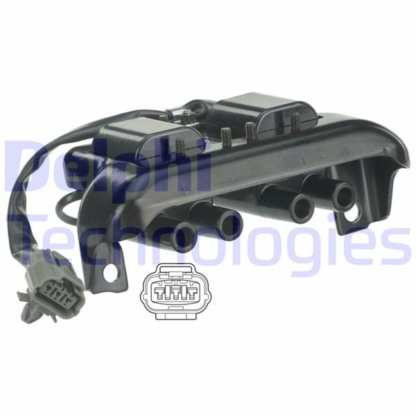 Ateşleme Bobini - Mazda Mx5 05/1990 > 04/1998 Delphı Gn10771-12B1