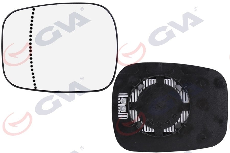 Ayna Camı Sağ/Sol Kangoo 02-07 Isıtmalı Asferik Vm-132Nagh Gva 1116002
