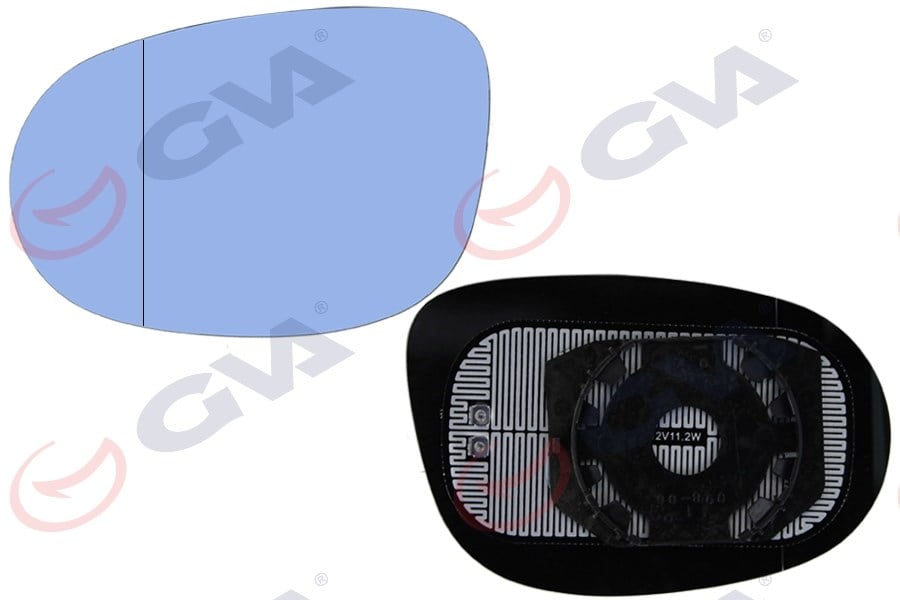 Ayna Camı Sol Bravo 07> Isıtmalı Mavi Cam Asferik Vm-6160Ghl Gva 1125010