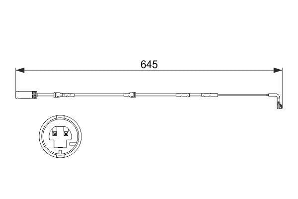 Balata Fısı On Bmw X1 E84 Bosch 1987473504