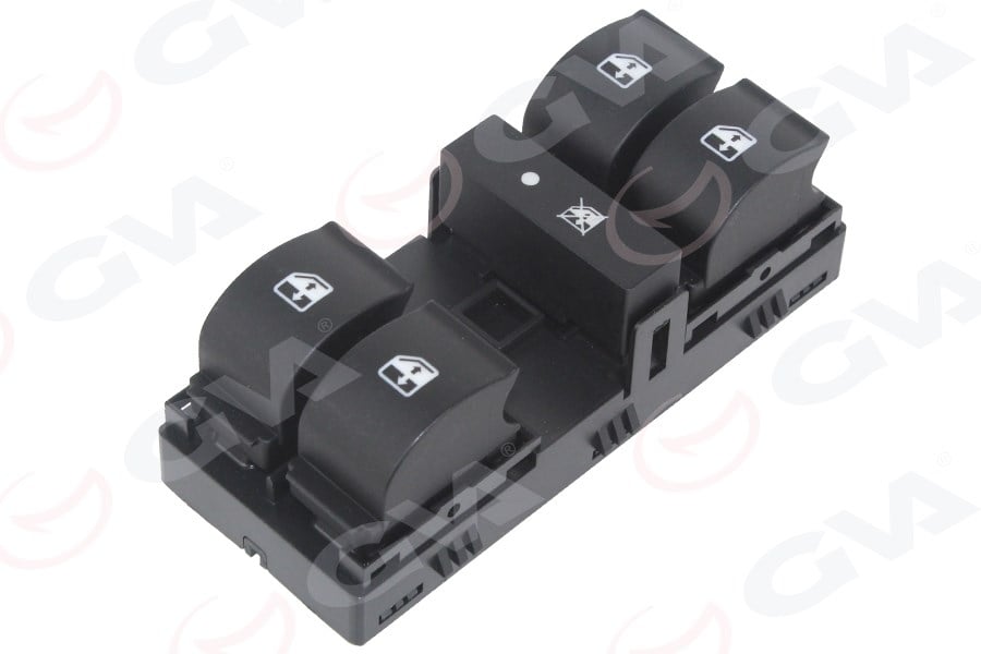 Cam Açma Anahtarı Ön Sol Ön Fıat Doblo 10 - Çerçevesiz Gva 8029032