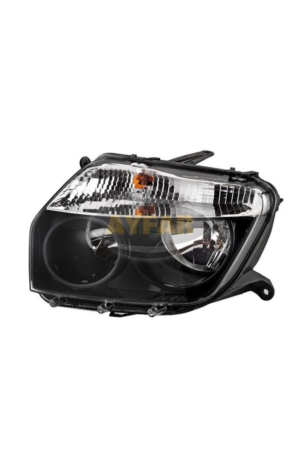 DACİA DUSTER ÖN SOL FAR 2010-2013 ARASI SİYAH ÇERÇEVELİ 260101891R 260103738R GRM GOLD