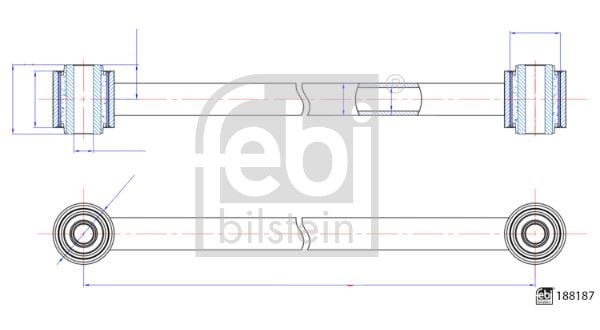Denge Kolu Direksiyon Ve Askı Mercedes Febı 188187