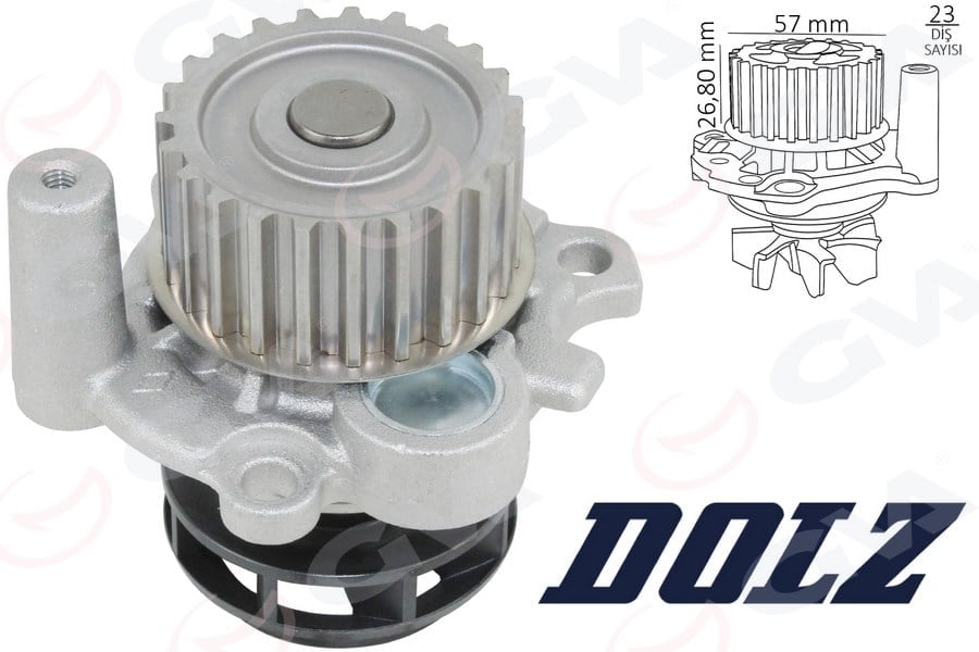 Devirdaim Golf Iv-Bora-Octavıa-Toledo Iı-Leon-A3 1.8-20V Agn-Ajq-Bfn-Awt Gva 5275242