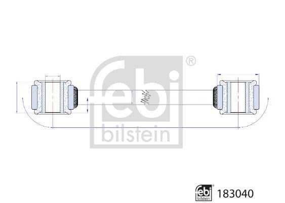 Direksiyon Ve Askı Z Rot Mercedes-Benz Car Febı 183040