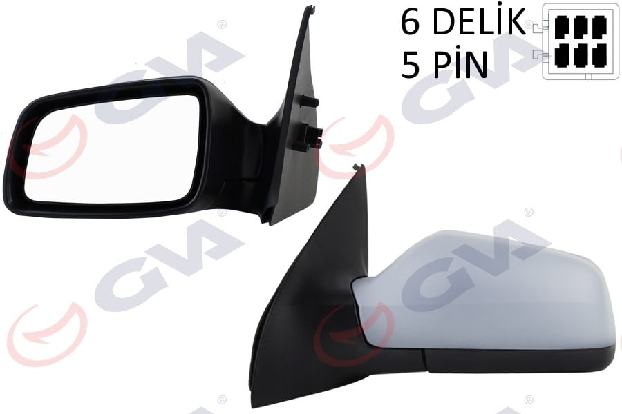 Dış Dikiz Aynası Sol Astra G 98> Elektrikli Isıtmalı Astarlı Asferik 5 Fiş Vm-168Ehpal Gva 1090116
