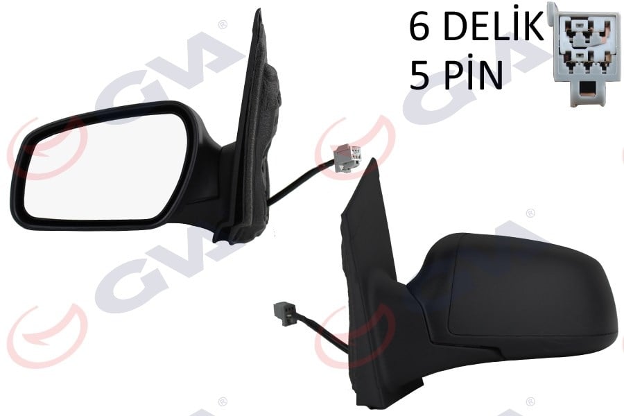 Dış Dikiz Aynası Sol Ford Focus 04> Elektrikli Isıtmalı Alt Aydınlatmalı 5Pin 5 Fiş Vm-301Ehl Gva 1035161