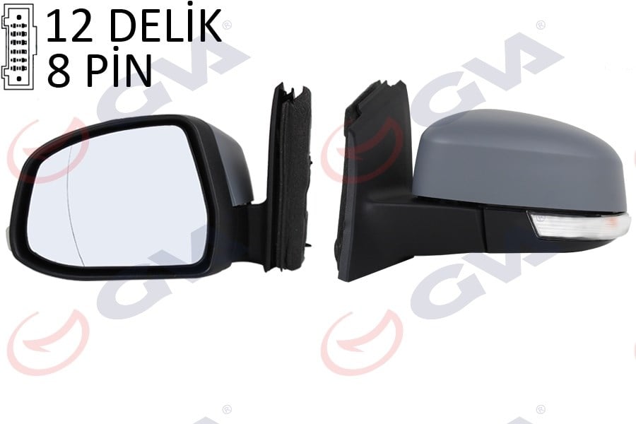 Dış Dikiz Aynası Sol Ford Focus 12> Elektrikli Isıtmalı Astarlı Sinyalli Sensörlü Alt Aydınlatmalı K Atlanır Gva 1035210