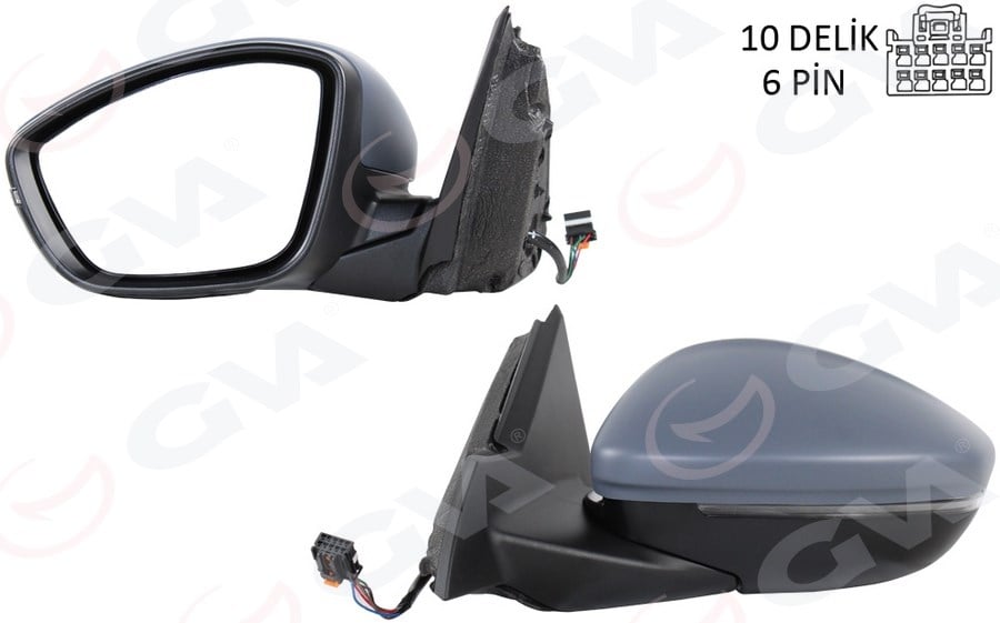 Dış Dikiz Aynası Sol Mokka Cross 21> Elektrikli Isıtmalı Gva 1090117