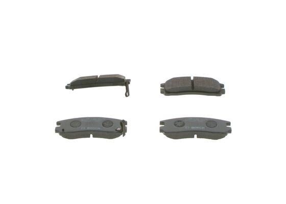 Disk Balata - Arka - Wva 21707 - 107.8X41x15.5 Mm - İkaz Kablolu Bosch 0986461145