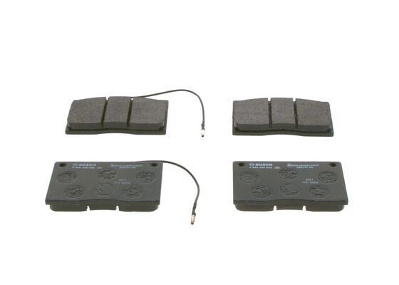 Disk Balata - Ön - Wva 20380 - 119.7X71x15.5 Mm - Bosch 0986460932
