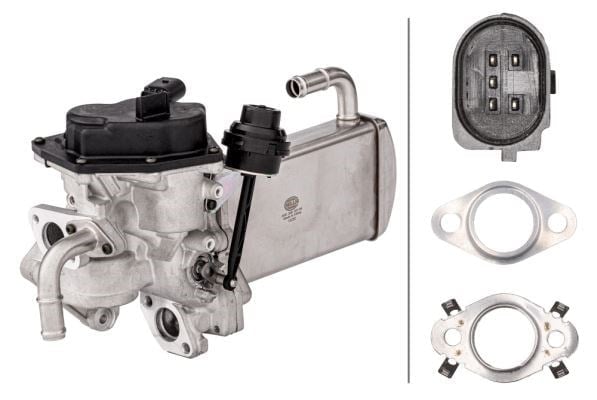 Egr Soğutucusu Valfi Vw T5-T6 2.0 Tdi Hella 6Nu358167041