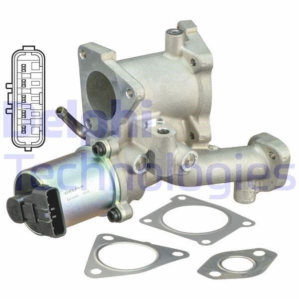 Egr Valfi Opel Astra H 04> 1.7 Cdtı Z17dtl-Z17dth Delphı Eg10460-12B1