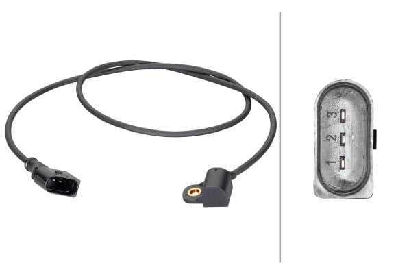 Egzanstrik Mili Pozisyon Sensörü 3-Kutuplu Audi A4-Skoda Superb-Vw Passat Hella 6Pu013122701